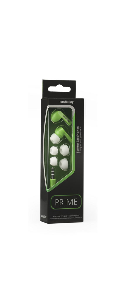 Smartbuy Внутриканальные наушники PRIME зеленые