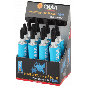 СИЛА Клей ГЕЛЬ 30мл 12/уп 288/кор