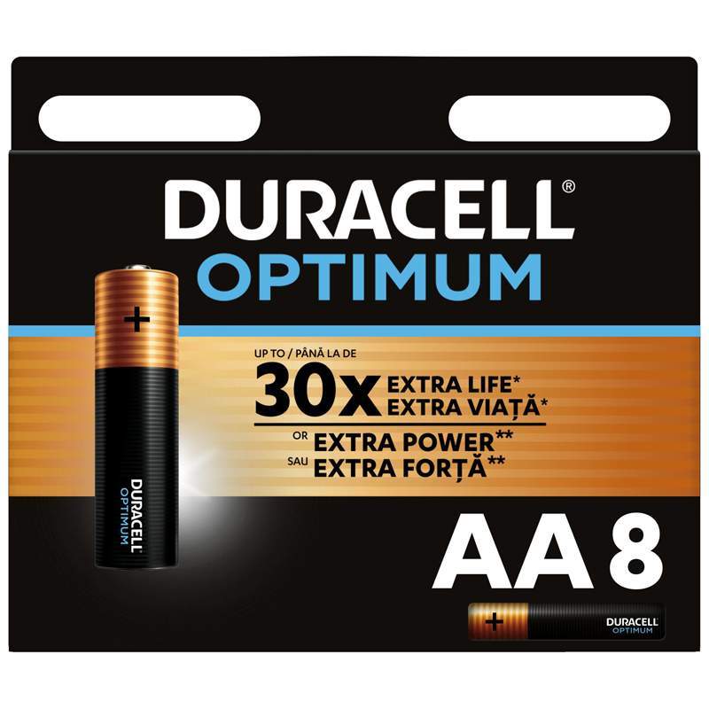 Duracell Элемент питания Optimum LR6 BL8 64/уп