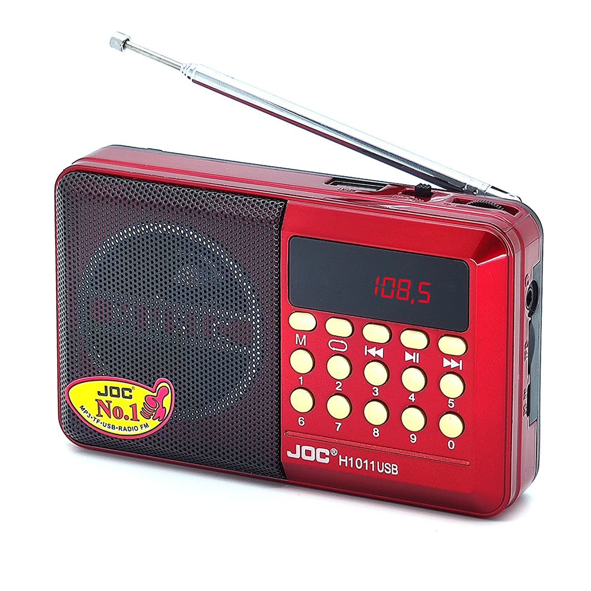 JOC Радиоприемник H1011BT (USB/SD/microSD/FM)