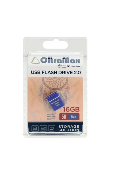 OltraMax Флэш-карта 16GB USB 2.0 50 синий