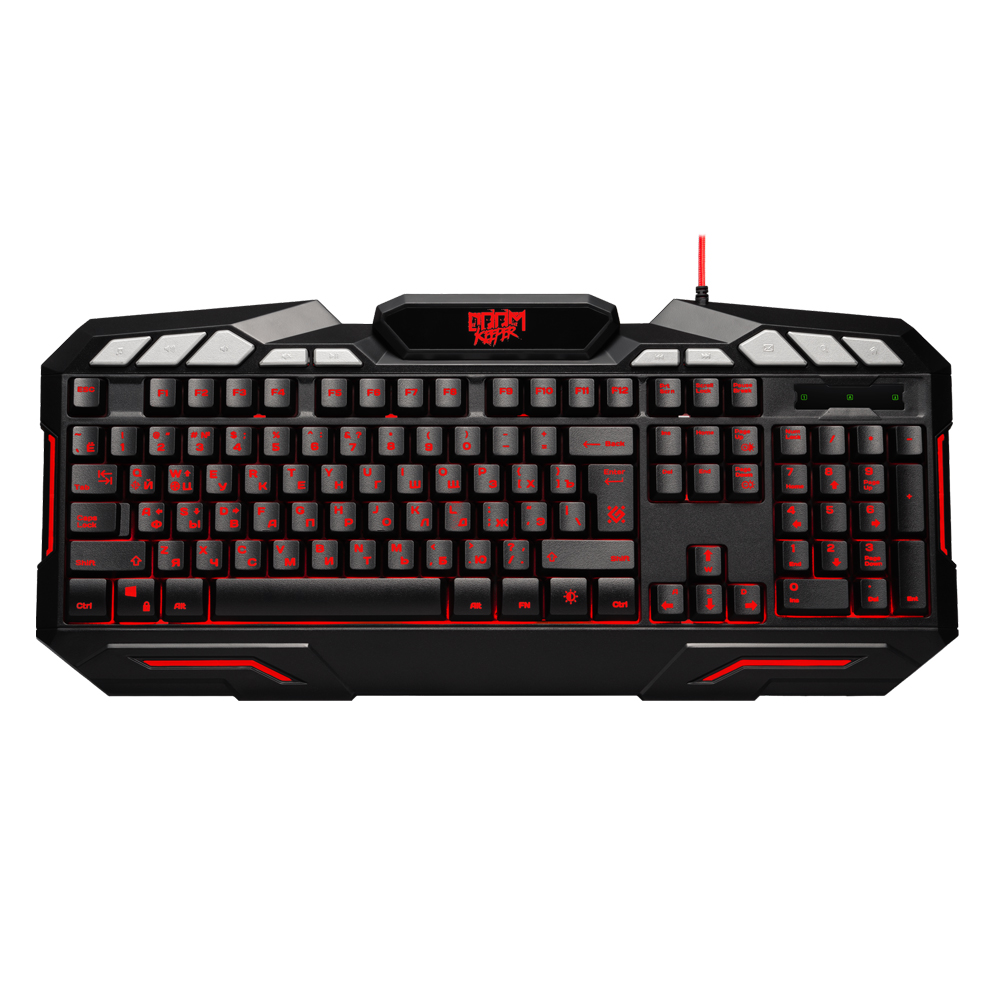 Defender Клавиатура игровая GK-100DL Doom Keeper USB подсветка — изображение 3