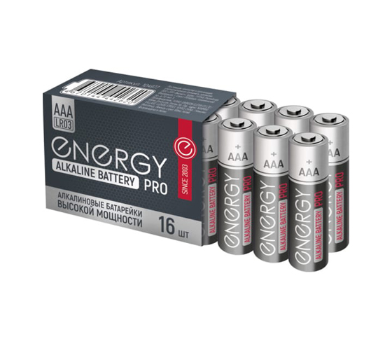 ENERGY Элемент питания Pro LR3 Box16 160/уп 1280/кор