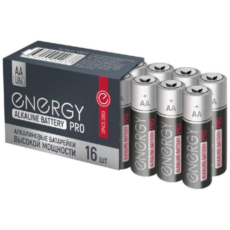 ENERGY Элемент питания Pro LR6 Box16 192/уп 768/кор