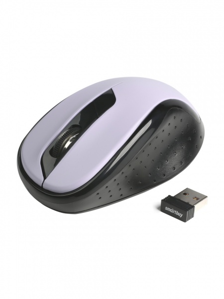 Smartbuy Мышь беспроводная оптическая Dual Bluetooth+USB SBM-597D-B лиловая