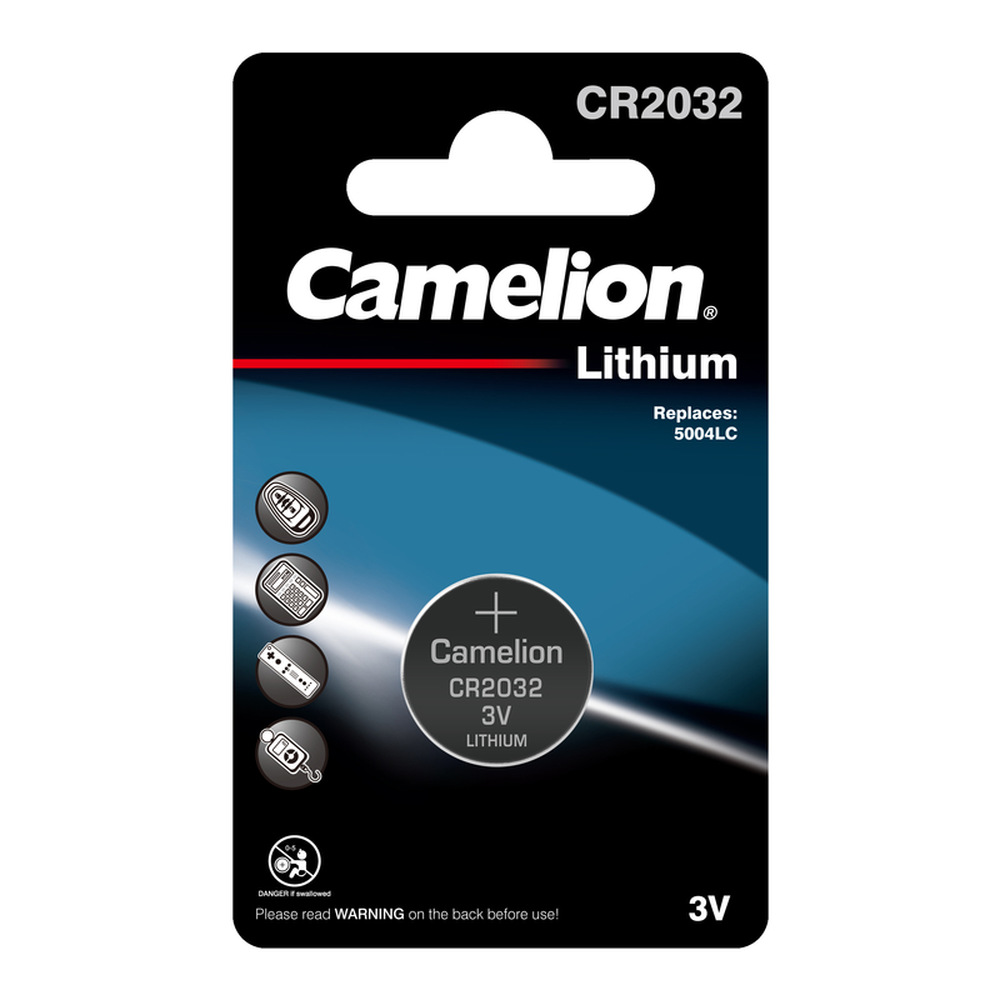 Camelion Элемент питания литиевый CR2032 BL1 10/уп