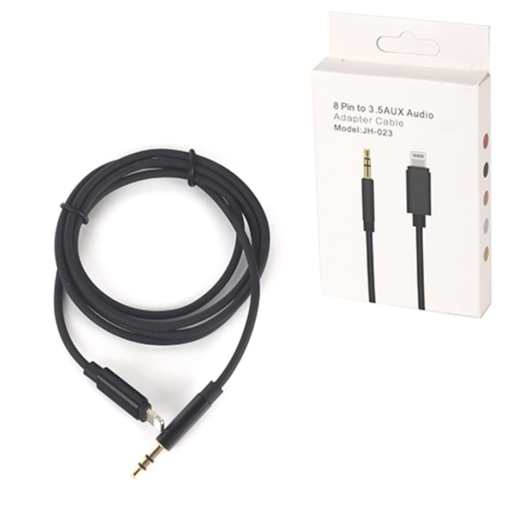 Орбита Кабель JH-023 Lighting-Jack 3.5 ткань 1м