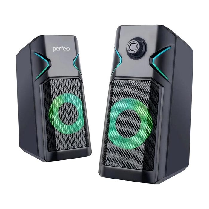 Perfeo Колонки DISCO 2.0, мощность 2x3Вт Game Disign , USB