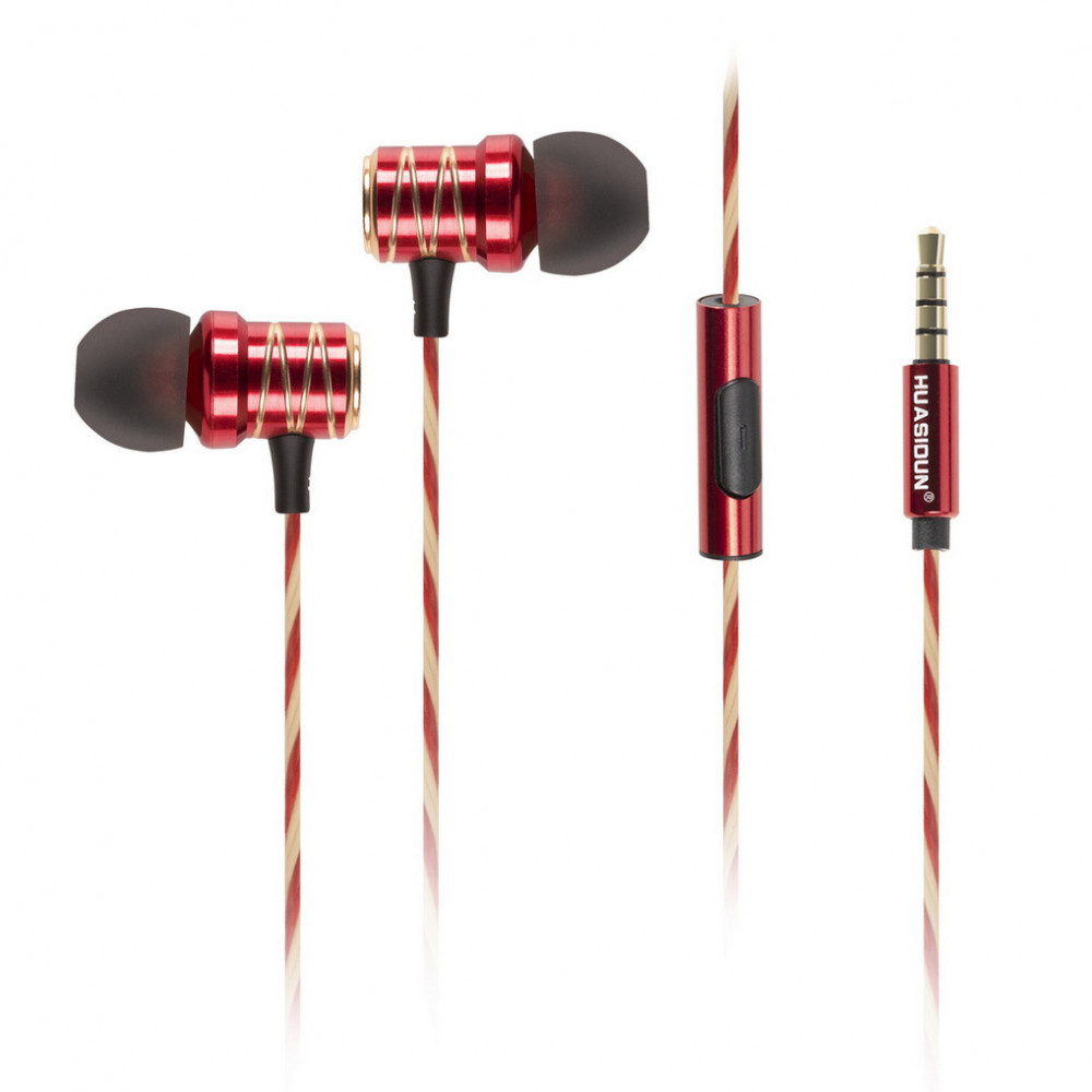 Smartbuy Внутриканальные наушники SBH-011D Model D красно-золотые