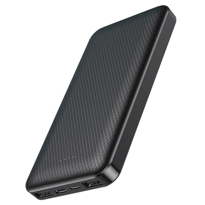 BOROFONE Внешний аккумулятор (Power bank) BJ3 10000 мА⋅ч с индикатором черный — изображение 2