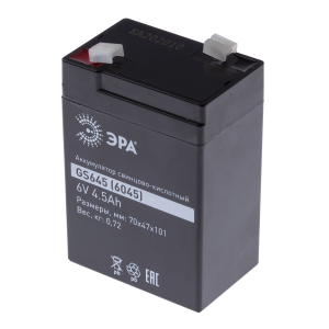 ЭРА Аккумулятор GS645 6V 4,5mAh
