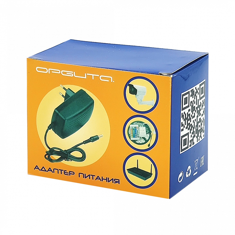 Орбита Блок питания OT-APB18 5V 2,5A 3,5mm 1м
