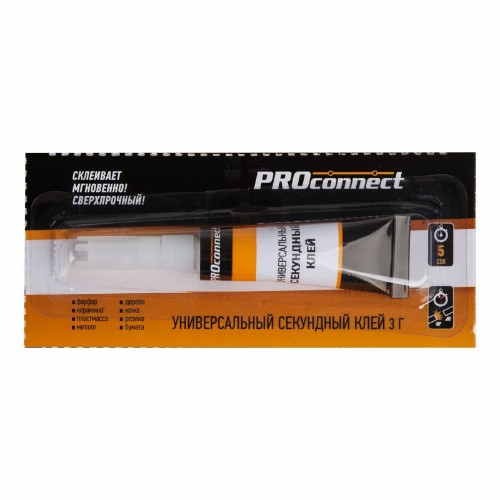 ProConnect Моментальный Суперклей 3гр BL12 288/кор