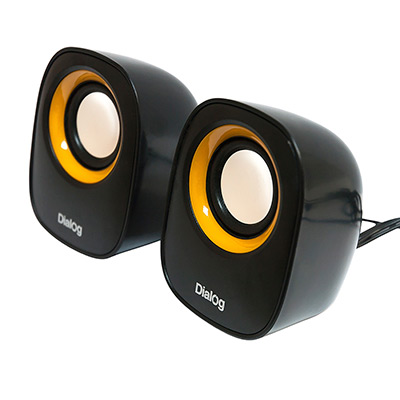 Dialog Колонки Colibri AC-06UP 2х3Вт 2,0 USB черный
