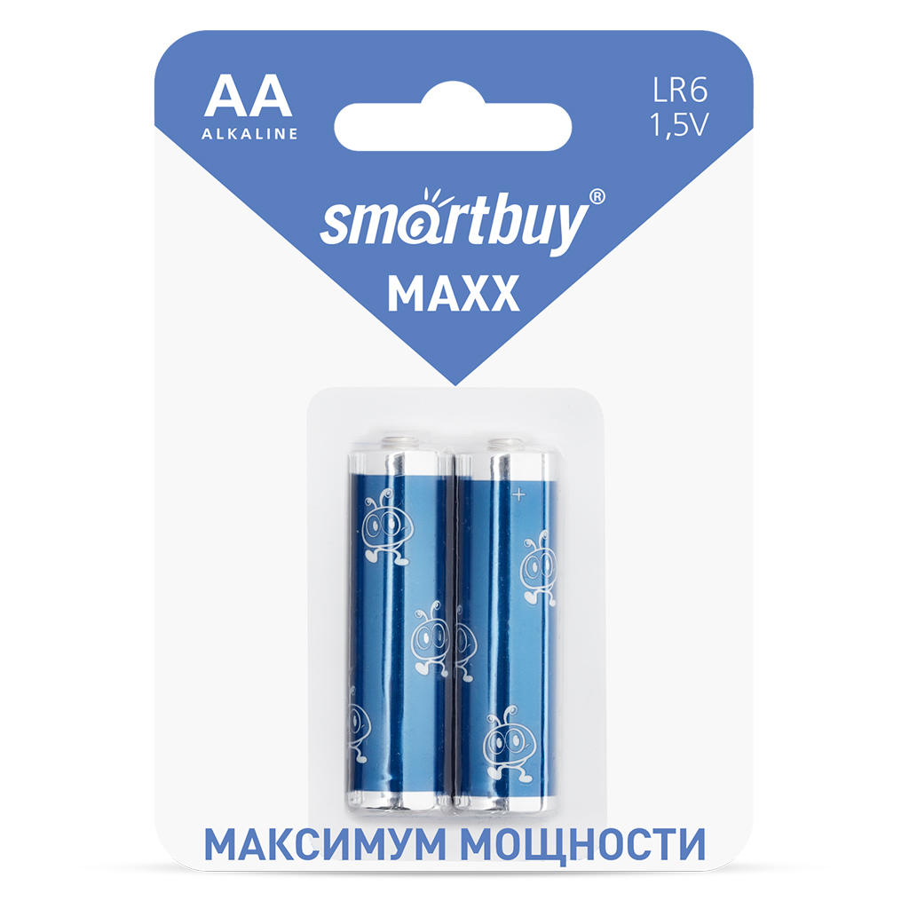 Smartbuy Элемент питания Maxx LR6 BL2 24/уп 240/кор